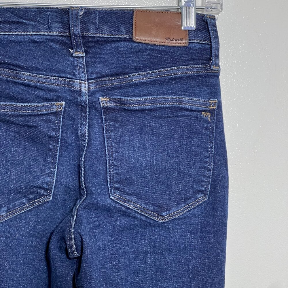 Madewell 9" Mid-Rise Skinny Jeans Denim Pants Women's Size 25 - Picture 5 of 5